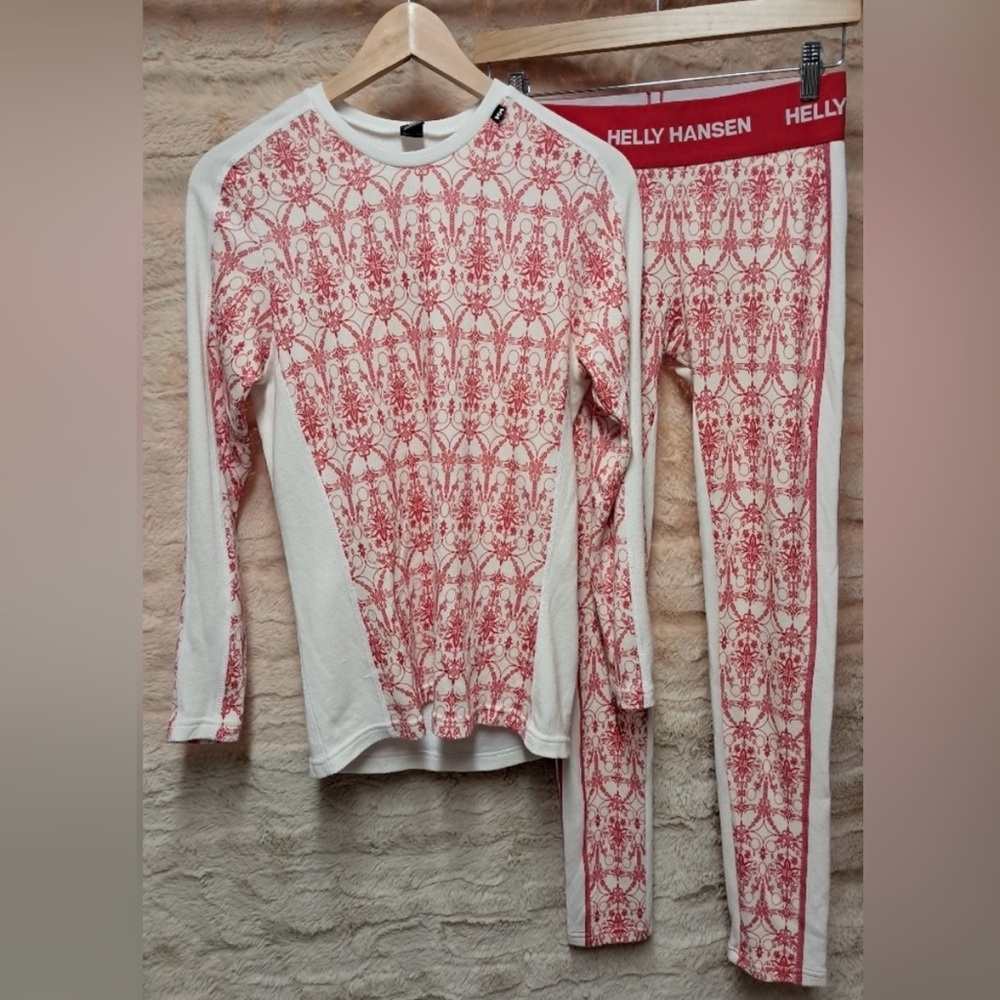 Helly Hansen Merion Wool Graphic Baselayer Set Size M